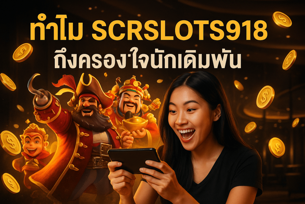 ทำไม SCRSLOTS918 ถึงครองใจนักเดิมพัน
