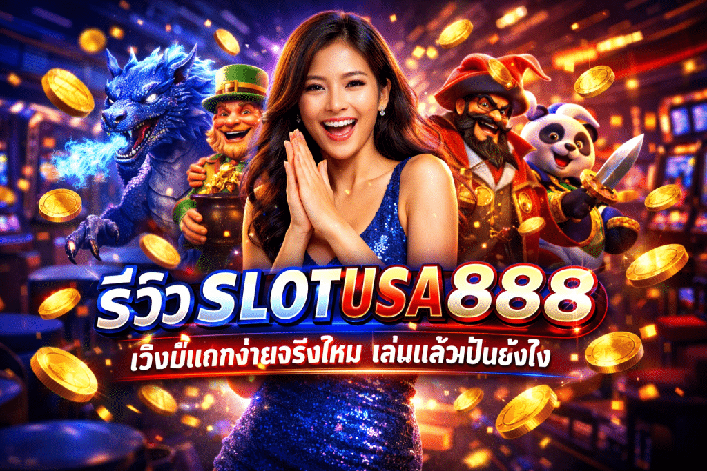 รีวิว SLOTUSA888 เว็บนี้แตกง่ายจริงไหม เล่นแล้วเป็นยังไง