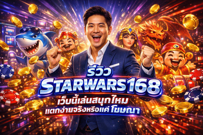 รีวิว STARWARS168 เว็บนี้เล่นสนุกไหม แตกง่ายจริงหรือแค่โฆษณา